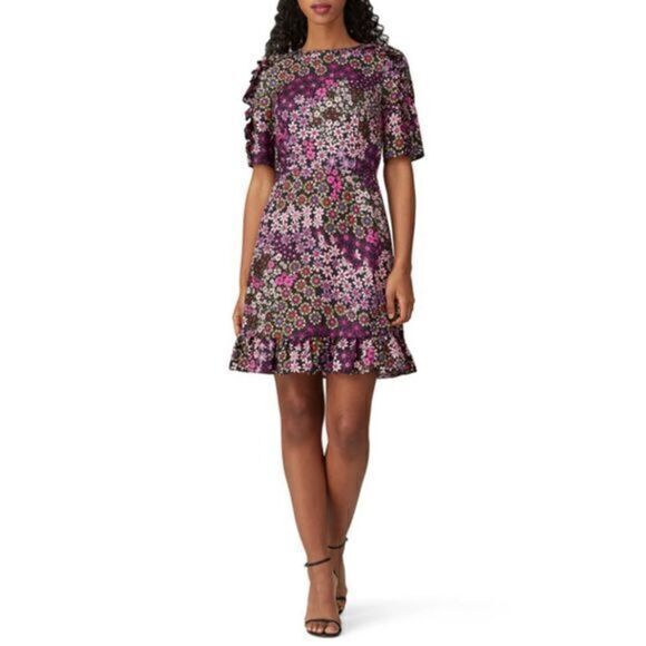 kate spade purple floral dress Kate spade summer floral dress, good for both dressy